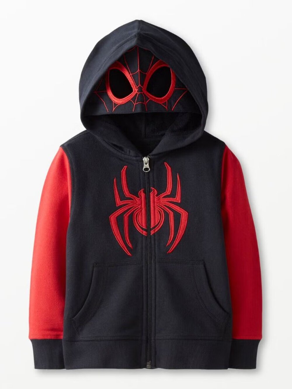 Marvel Miles Morales French Terry Full Zip Hoodie New with Tags